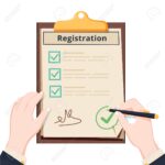 Graphic of a form on a clipboard