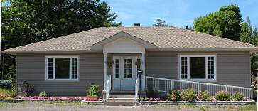 A photo of the Laird Township office.