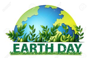 earth day sign graphic
