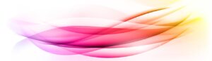 Purple ribbon wave graphic element